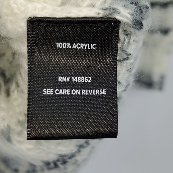 TORRID IVORY SPACE DYE TURTLENECK SWEATER 1X 14/16 - Picture 12 of 16